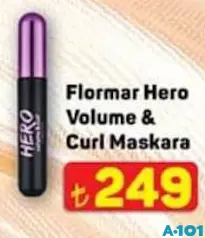 FLORMAR HERO VOLUME & CURL MASKARA fiyat ve kampanya bilgisi